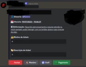 Bot De Ticket Discord