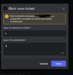 Bot De Ticket Discord