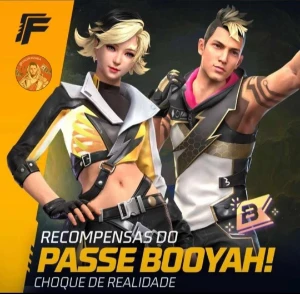 Passe Booyah | Janeiro 2024 - Free Fire