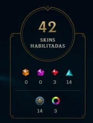 Conta no lol com 500 Reias em skin - League of Legends