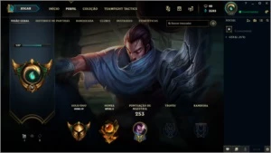 Conta Gold IV - Mono Yasuo - League of Legends LOL