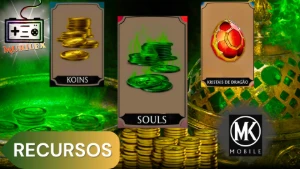 Serviços Mortal Kombat Mobile - Soul, Gold e Crystal do Drag - Outros