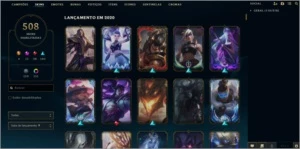 Conta lol muitas skins e todos os campeões - League of Legends