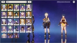 Conta AR50 Genshin - Ganyu, Zhongli, Venti, Albedo e + - Genshin Impact
