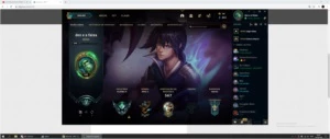 conta de lol 298 skin, level 245, 1700 reais investidos - League of Legends