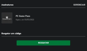 Xbox Gamepass 3  Meses para PC - Assinaturas e Premium