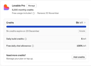 Lovabe Pro - Contas já com créditos, de 100 a 20k de crédito - Assinaturas e Premium