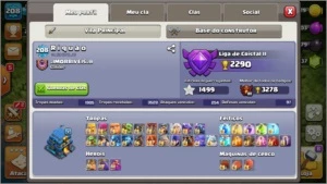 CV 12 100% FULL com 25 mil GEMAS - Clash of Clans