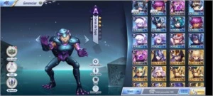 Conta LV-57 servidor A-21 - Saint Seiya Awakening SSA
