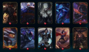 Conta no lol, 413 skins, ultimates lendarias e miticas - League of Legends