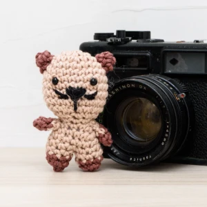 Mini Gato Amigurumi - Artesanato e Personalizados