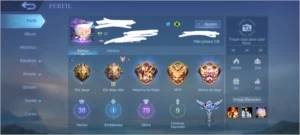 Conta gemadinha - Mobile Legends