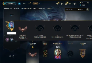 Bronze 4 com 120 Champs e 92 Skins ( ADC / JG )