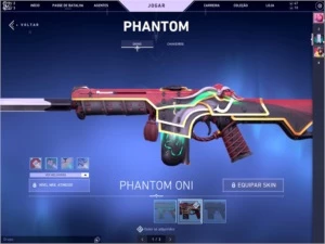 VENDO CONTA VALORANT PLATINA 2 COM VARIAS SKINS!!!