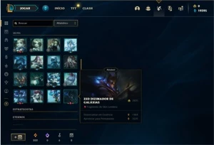 Conta Grão-Mestre com 600 Pontos - League of Legends LOL