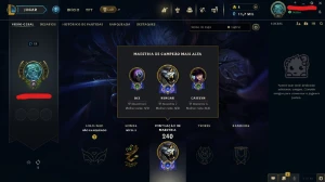 Conta League of Legends Full Acesso - 58 Champs e 46 Skins LOL