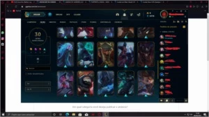 conta no gold 4 mais na descriçao! - League of Legends LOL
