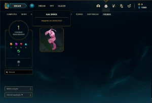Conta prata 3 com 25 Champs e 7 Skins + 1 Fragmento - League of Legends LOL