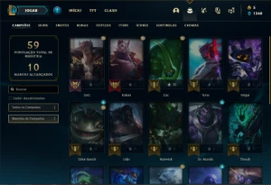 Conta prata 3 com 25 Champs e 7 Skins + 1 Fragmento - League of Legends LOL