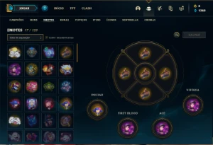 Conta prata 3 com 25 Champs e 7 Skins + 1 Fragmento - League of Legends LOL