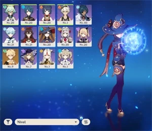 Arco de amos, Mona+banner no garantido Ar20 - Genshin Impact