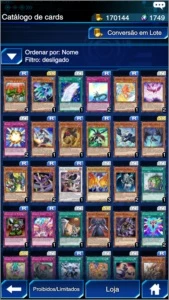 Conta Yu-Gi-Oh Duel Links - Outros