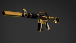 M4A1-S | Espiral Dourada (FN) - Counter Strike CS