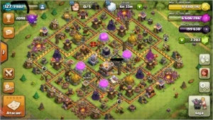 Conta CLASH OF CLANS Level 124, CV 10 FULL, Heróis 40