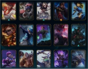 Conta Premium ! Ultimates e Miticas  - Confira ( Platina 3 ) - League of Legends LOL