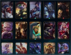 Conta Premium ! Ultimates e Miticas  - Confira ( Platina 3 ) - League of Legends LOL