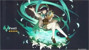 Venti + Tartaglia + Zhongli + Keqing + Razor c6 + Lança 5* - Genshin Impact