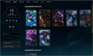 CONTA LOL - PLATINA 5 - MMR ALTO - League of Legends