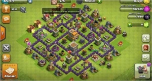 Clash of clans cv7 semi-full