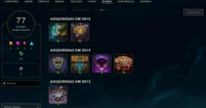 Conta League of Legends Full Acesso - 92 Champs e 32 Skins LOL