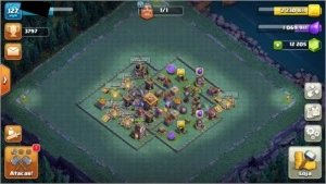 Conta Cv10 12k de gemas e Conta clash royale desafiante I - Clash of Clans