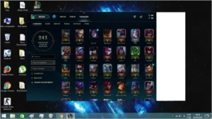 Vendo conta de league of legends prata 3 LOL