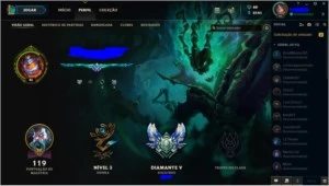 CONTA PLAT 2 (UPANDO PRO D5) 36 CHAMPIONS - League of Legends LOL
