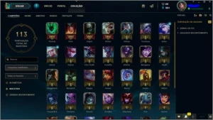 CONTA PLAT 2 (UPANDO PRO D5) 36 CHAMPIONS - League of Legends LOL