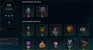 Conta 2017 Diamante 4 300 skins e muito mais - League of Legends LOL