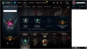 Conta de Lol
