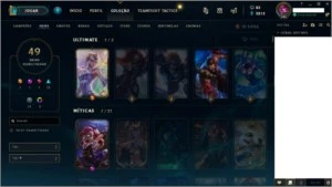 Conta de Lol - League of Legends