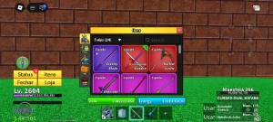 🔥 Conta Blox Fruits Lvl 2600 Max + God Human + Cdk + Shark - Roblox