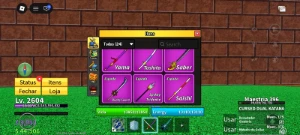 🔥 Conta Blox Fruits Lvl 2600 Max + God Human + Cdk + Shark - Roblox
