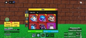 🔥 Conta Blox Fruits Lvl 2600 Max + God Human + Cdk + Shark - Roblox