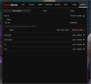 Memesense.gg Cheat Legit 30 dias - Counter Strike CS