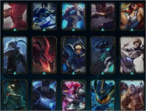 CONTA LEAGUE OF LEGENDS (PLATINA +184 SKINS +SONA ULTIMATE) LOL