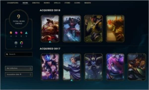 Conta nível 58 com 36 campeões, unranked - League of Legends LOL