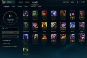 Conta ouro 4 - League of Legends LOL
