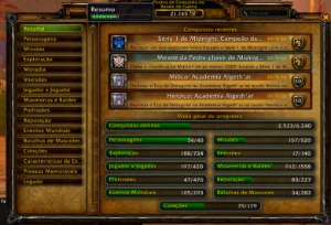 Conta de World of Warcraft 2011 com tigre spectral e brutos - Blizzard