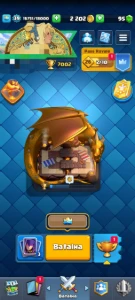 Cont de Clash royal 5 Evos arena 19 - Clash Royale